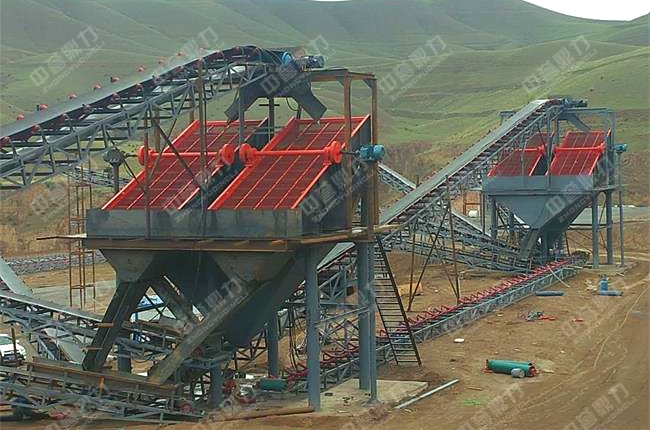 振動(dòng)篩安裝傾角