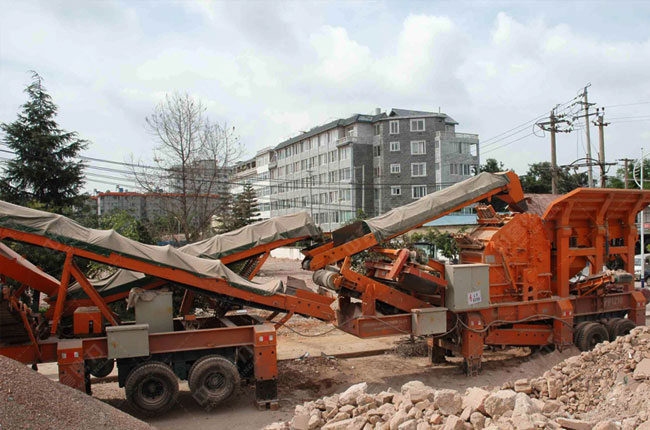 車載流動碎石機