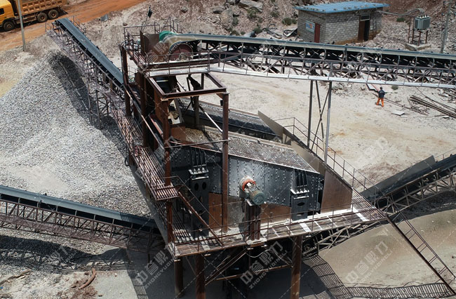 石屑制砂機(jī)生產(chǎn)線流程